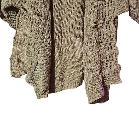 NWT Cable & Gage Knit Cardigan | Beige | Size XL 0016 - Picture 4 of 10